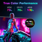 ⁦شاشة ZEUSLAP P16 المحمولة 16 بوصة بدقة FHD+ وألوان 100% sRGB للألعاب والعمل الاحترافي 120Hz⁩ - الصورة ⁦2⁩