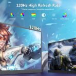 ⁦شاشة محمولة 18.5 بوصة FHD بتردد 120Hz – أداء سلس وألوان احترافية⁩ - الصورة ⁦3⁩