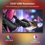 ⁦شاشة محمولة 18.5 بوصة FHD بتردد 120Hz – أداء سلس وألوان احترافية⁩ - الصورة ⁦5⁩