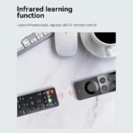 ⁦ريمونت وماوس ‏4x1 جوكر Air mouse w3 ، تحكم عن بعد ، شحن تايب سي ، كيبورد يحتوي على اللغة العربية ، استخدام الاوامر الصوتية⁩ - الصورة ⁦3⁩