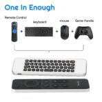 ⁦ريمونت وماوس ‏4x1 جوكر Air mouse w3 ، تحكم عن بعد ، شحن تايب سي ، كيبورد يحتوي على اللغة العربية ، استخدام الاوامر الصوتية⁩ - الصورة ⁦6⁩