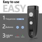 ⁦طارد الكلاب Ultrasonic Dog PU60 ، بالموجات فوق الصوتية ، قابل لاعادة الشحن ، جهاز ضروري محمول بالجيب سواء كان لك او لابنك فإنه يحميك و يمنع من مهاجمة الكلاب السائبة لك⁩ - الصورة ⁦3⁩