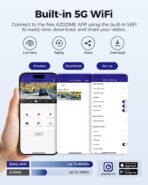 ⁦داش كام من ماركة AZDOME M300S بدقة الفور كي⁩ - الصورة ⁦3⁩