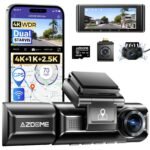 كاميرا حوادث من ماركة AZDOME M550 Max بدقة الفور كي