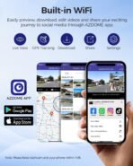 ⁦كاميرا حوادث من ماركة AZDOME M550 Max بدقة الفور كي⁩ - الصورة ⁦6⁩