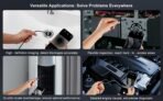 ⁦كاميرا اماكن ضيقة HD 1920P 8LED مقاومة للماء IP67 كابل 5 متر مرن شبه صلب⁩ - الصورة ⁦4⁩