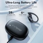 ⁦سماعات Lenovo LivePods LP75 الرياضية – بلوتوث 5.3 بخطاف أذن وصوت جهير قوي⁩ - الصورة ⁦2⁩