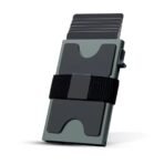 ⁦محفظة بطاقات الألومنيوم الرفيعة 2026 بحماية RFID وزر ضغط ذكي⁩ - الصورة ⁦2⁩