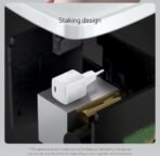 ⁦شاحن BASEUS Cube PD سريع 20W بمنفذ USB-C – تصميم مدمج وأداء قوي⁩ - الصورة ⁦3⁩