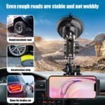 ⁦حامل التابلت وموبايل للسيارة DrivePro 360 – ذراع معدني بقاعدة شفط قوية⁩ - الصورة ⁦6⁩