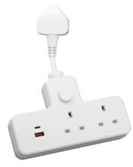 ⁦مقبس كهربائي ثنائي الاتجاه مع USB من ليبويل – شحن سريع PD 20W، حماية كاملة، قدرة 3250 واط⁩ - الصورة ⁦2⁩