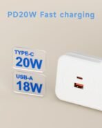 ⁦مقبس كهربائي ثنائي الاتجاه مع USB من ليبويل – شحن سريع PD 20W، حماية كاملة، قدرة 3250 واط⁩ - الصورة ⁦3⁩