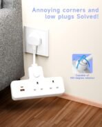 ⁦مقبس كهربائي ثنائي الاتجاه مع USB من ليبويل – شحن سريع PD 20W، حماية كاملة، قدرة 3250 واط⁩ - الصورة ⁦5⁩