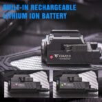 ⁦مصباح TrustFire GM23 التكتيكي بقوة 800 لومن – إضاءة احترافية للمسدسات⁩ - الصورة ⁦4⁩