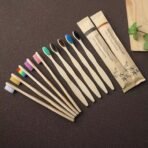 ⁦فرشاة أسنان Bamboo Eco – صديقة للبيئة وقابلة للتحلل الحيوي⁩ - الصورة ⁦2⁩