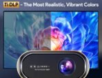 ⁦داتاشو شحن Osoeri OS-RA02 4K محمول بنظام Android مع Netflix رسمي – ضبط تلقائي و400 لومن ANSI⁩ - الصورة ⁦2⁩