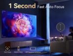 ⁦داتاشو شحن Osoeri OS-RA02 4K محمول بنظام Android مع Netflix رسمي – ضبط تلقائي و400 لومن ANSI⁩ - الصورة ⁦3⁩