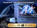 ⁦داتاشو شحن Osoeri OS-RA02 4K محمول بنظام Android مع Netflix رسمي – ضبط تلقائي و400 لومن ANSI⁩ - الصورة ⁦4⁩