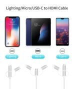 ⁦حوّل هاتفك إلى شاشة سينمائية في ثوانٍ!
محول كابل HDMI 3 في 1 – للعرض الكبير أينما كنت⁩ - الصورة ⁦4⁩