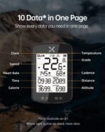 ⁦جهاز جي بي اس وعداد سرعة كمبيوتر الدراجة XOSS G+⁩ - الصورة ⁦7⁩