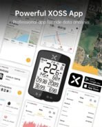 ⁦جهاز جي بي اس وعداد سرعة كمبيوتر الدراجة XOSS G+⁩ - الصورة ⁦5⁩