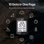 ⁦جهاز جي بي اس وعداد سرعة كمبيوتر الدراجة XOSS G+⁩ - الصورة ⁦2⁩