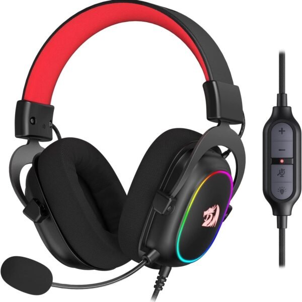 سماعة الألعاب Redragon H510 Zeus-X RGB بصوت محيطي 7.1