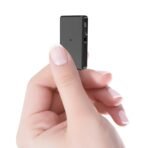 مسجل صوت رقمي 64GB مع تقليل الضوضاء والتسجيل الصوتي الذكي