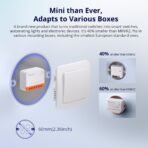 ⁦المفتاح الذكي SONOFF MINIR4 (MINI Extreme) بتقنية Wi-Fi⁩ - الصورة ⁦3⁩