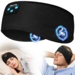 NAVLY | سماعات نوم بعصابة رأس لاسلكية لراحة واسترخاء طوال الليل