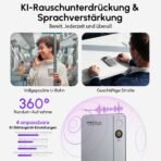 ⁦مسجل الصوت الذكي RECOLX AI بسعة 64GB – مدعوم بالذكاء الاصطناعي⁩ - الصورة ⁦5⁩