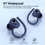 ⁦سماعات Poounur H9 الرياضية – ثبات، صوت قوي، وبطارية تدوم
Bluetooth 5.3 لاتصال سريع وثابت مع مختلف الأجهزة.⁩ - الصورة ⁦5⁩