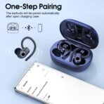 ⁦سماعات Poounur H9 الرياضية – ثبات، صوت قوي، وبطارية تدوم
Bluetooth 5.3 لاتصال سريع وثابت مع مختلف الأجهزة.⁩ - الصورة ⁦6⁩