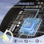 ⁦سماعات Qecnato T12 الرياضية – أداء قوي وبطارية تدوم طويلًا⁩ - الصورة ⁦3⁩