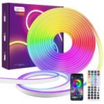 شريط إضاءة LED نيون مرن من Luxonic (RGB) بطول 3 أمتار