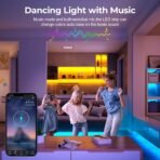 ⁦شريط إضاءة LED نيون مرن من Luxonic (RGB) بطول 3 أمتار⁩ - الصورة ⁦4⁩