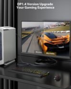 ⁦كابل Maxonar USB-C إلى DisplayPort – أداء احترافي للشاشات عالية التحديث⁩ - الصورة ⁦3⁩