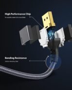 ⁦كابل Maxonar USB-C إلى DisplayPort – أداء احترافي للشاشات عالية التحديث⁩ - الصورة ⁦5⁩