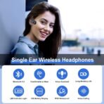 ⁦سماعة البلوتوث V28 – راحة في الارتداء واتصال مستقر⁩ - الصورة ⁦4⁩