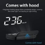 ⁦شاشة عرض معلومات القيادة M3 OBD2 HUD – قيادة أكثر أمانًا ووضوحًا⁩ - الصورة ⁦4⁩