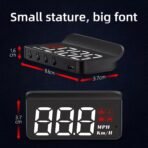 ⁦شاشة عرض معلومات القيادة M3 OBD2 HUD – قيادة أكثر أمانًا ووضوحًا⁩ - الصورة ⁦6⁩