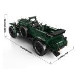 ⁦سيارة الانتيكة   Mould King 13191 – سيارة Bentley Blower الكلاسيكية⁩ - الصورة ⁦6⁩