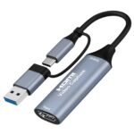 بطاقة التقاط الفيديو HDMI إلى USB-C 3.0 من 4K Capture Card