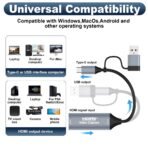 ⁦بطاقة التقاط الفيديو HDMI إلى USB-C 3.0 من 4K Capture Card⁩ - الصورة ⁦3⁩