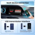 ⁦محول CarPlay اللاسلكي 2 في 1 للسيارات – يدعم Apple CarPlay وAndroid Auto⁩ - الصورة ⁦6⁩