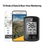 كمبيوتر الدراجة XOSS G+ GPS الذكي مع مستشعري السرعة وتقنية ANT