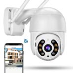 كاميرا مراقبة Riiai WiFi PTZ الخارجية اللاسلكية بدقة Full HD 1080P