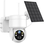 كاميرا مراقبة خارجية لاسلكية تعمل بالطاقة الشمسية – iCSee WiFi