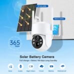 ⁦كاميرا مراقبة خارجية لاسلكية تعمل بالطاقة الشمسية – iCSee WiFi⁩ - الصورة ⁦4⁩