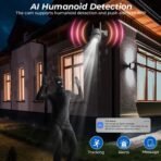 ⁦كاميرا مراقبة خارجية لاسلكية تعمل بالطاقة الشمسية – iCSee WiFi⁩ - الصورة ⁦6⁩